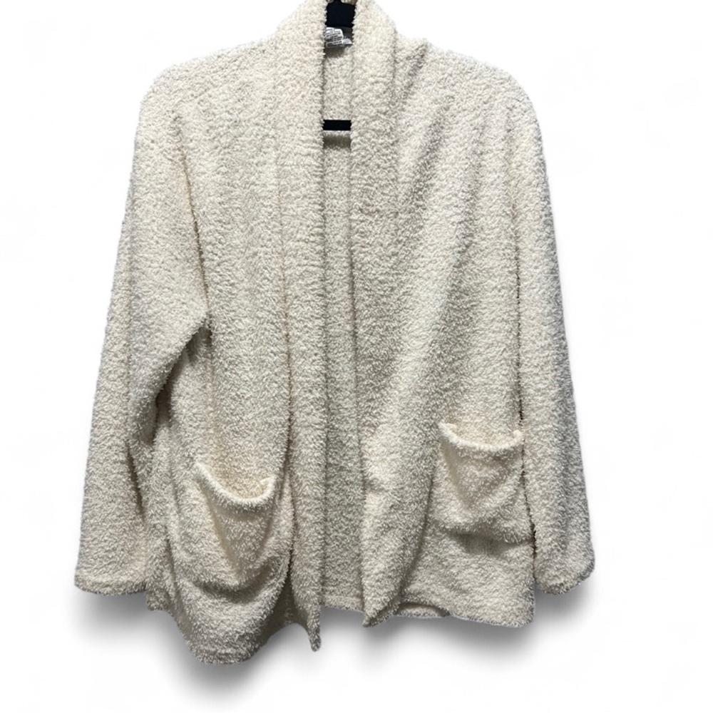 Better Together Cozy Cream Open-Front Cardigan